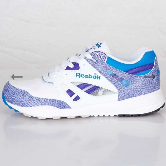 Reebok Ventilator White/Purple-Blue V60238 Men\'s main image 5